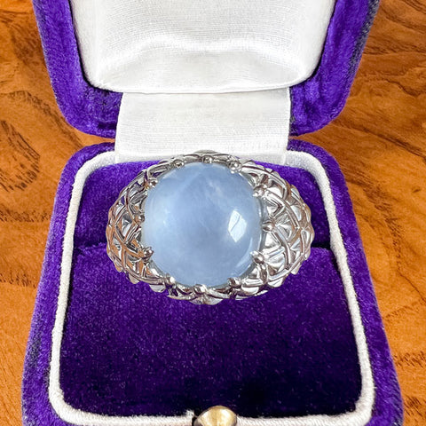 Vintage Star Sapphire Ring, 10.30ct.