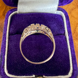 Vintage Emerald & Diamond Ring, sold by Doyle & Doyle antique and vintage jewelry boutique