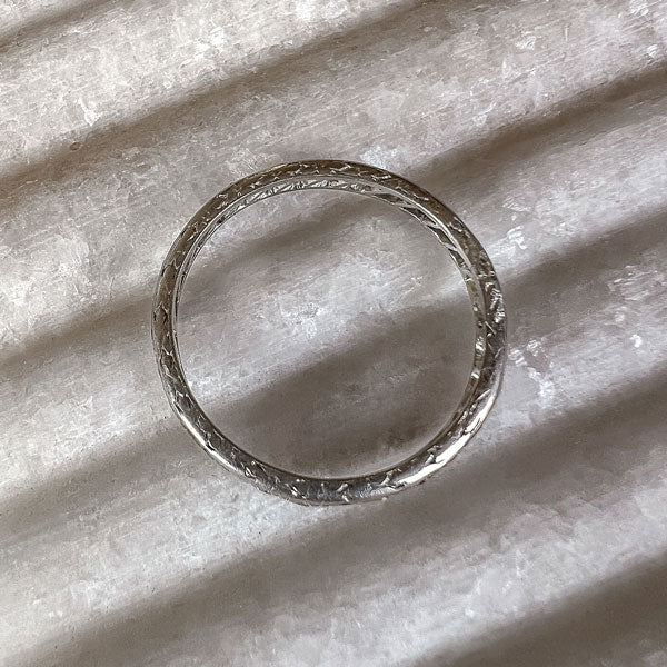 Vintage Diamond Eternity Band sold by Doyle and Doyle an antique and vintage jewelry boutique