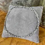 Vintage Platinum Chain Bracelet sold by Doyle and Doyle an antique and vintage jewelry boutique