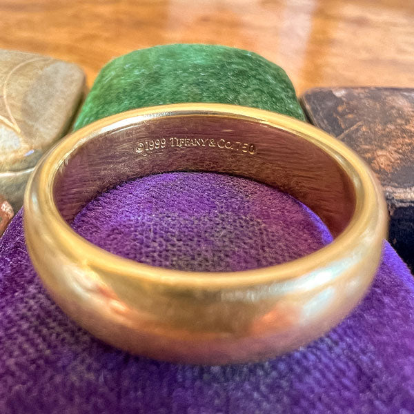 Vintage Tiffany & Co Wedding Band sold by Doyle and Doyle an antique and vintage jewelry boutique