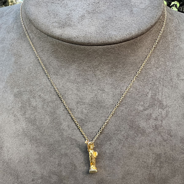 Vintage Statue of Liberty Charm sold by Doyle and Doyle an antique and vintage jewelry boutique