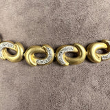Vintage Diamond Link Necklace, from Doyle & Doyle antique and vintage jewelry boutique