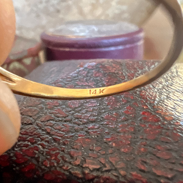 Vintage Wedding Band sold by Doyle and Doyle an antique and vintage jewelry boutique