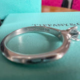 Vintage Tiffany & Co Engagement Ring, RBC 0.18ct. sold by Doyle and Doyle an antique and vintage jewelry boutique