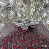 Vintage Tiffany & Co Engagement Ring, RBC 0.19ct. sold by Doyle and Doyle an antique and vintage jewelry boutique