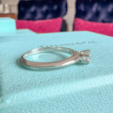 Vintage Tiffany & Co Engagement Ring, RBC 0.20ct. sold by Doyle and Doyle an antique and vintage jewelry boutique