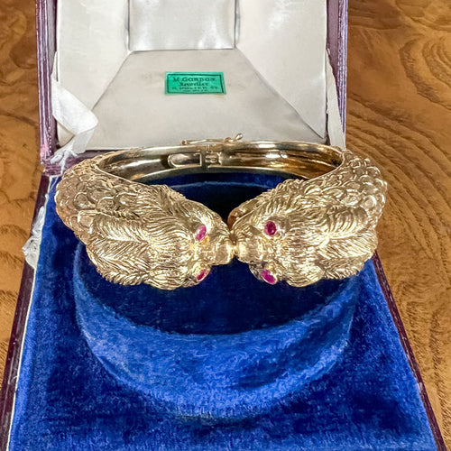 Vintage Lalaounis Dragon Bracelet sold by Doyle and Doyle an antique and vintage jewelry boutique
