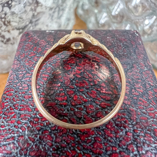 Victorian Diamond Ring, Old Euro 0.10ct sold by Doyle and Doyle an antique and vintage jewelry boutique