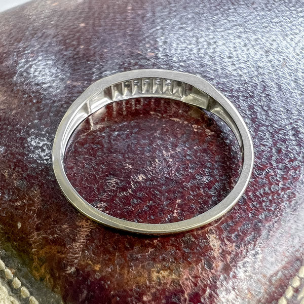 Vintage Diamond Band '49 sold by Doyle and Doyle an antique and vintage jewelry boutique