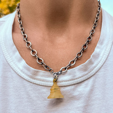 Georgian Mother of Pearl Fob Pendant