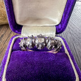 Georgian Rose Cut Diamond Ring sold by Doyle and Doyle an antique and vintage jewelry boutique