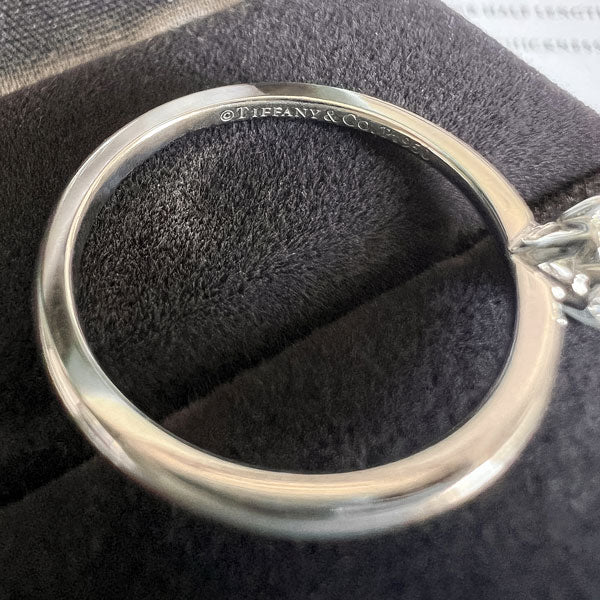 Vintage Tiffany & Co. Engagement Ring, RBC 0.23ct. sold by Doyle and Doyle an antique and vintage jewelry boutique