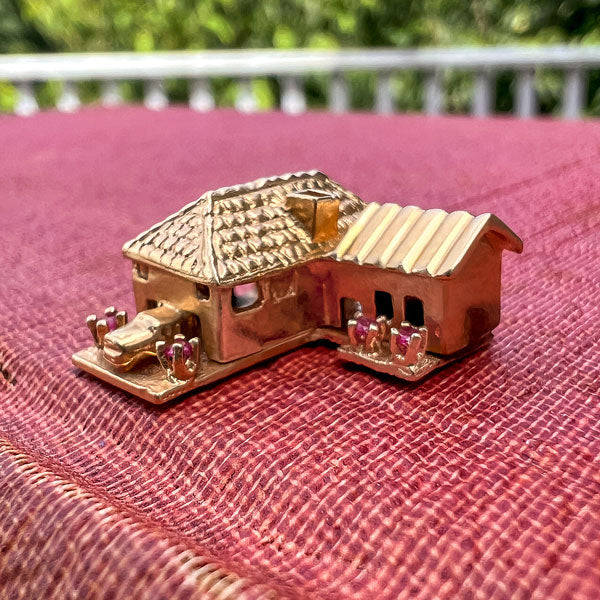 Vintage House Charm sold by Doyle and Doyle an antique and vintage jewelry boutique