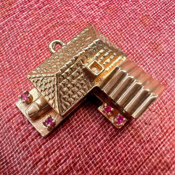 Vintage House Charm sold by Doyle and Doyle an antique and vintage jewelry boutique