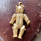 Vintage Movable Bear Charm sold by Doyle and Doyle an antique and vintage jewelry boutique