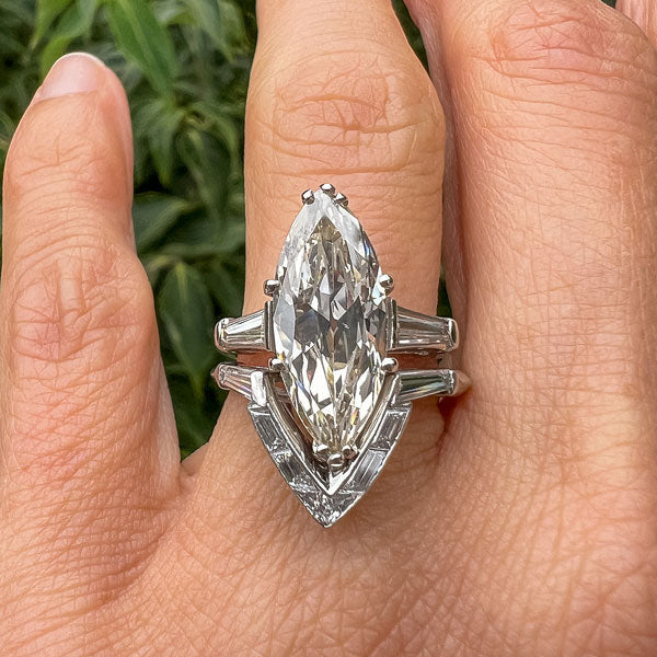 Vintage Tiffany & Co. Diamond Jacket Band sold by Doyle and Doyle an antique and vintage jewelry boutique