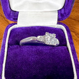 Vintage Engagement Ring, RBC 0.44ct. sold by Doyle and Doyle an antique and vintage jewelry boutique