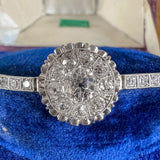 Art Deco Old European Cut Diamond Bracelet sold by Doyle and Doyle an antique and vintage jewelry boutique