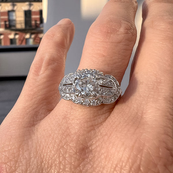 Vintage Diamond Engagement Ring, from Doyle & Doyle antique and vintage jewelry boutique