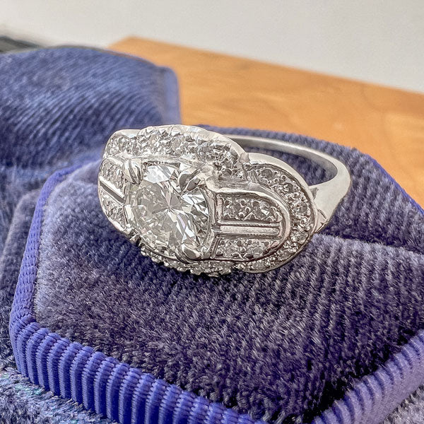 Vintage Diamond Engagement Ring, from Doyle & Doyle antique and vintage jewelry boutique