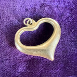 Vintage Heart Pendant sold by Doyle and Doyle an antique and vintage jewelry boutique