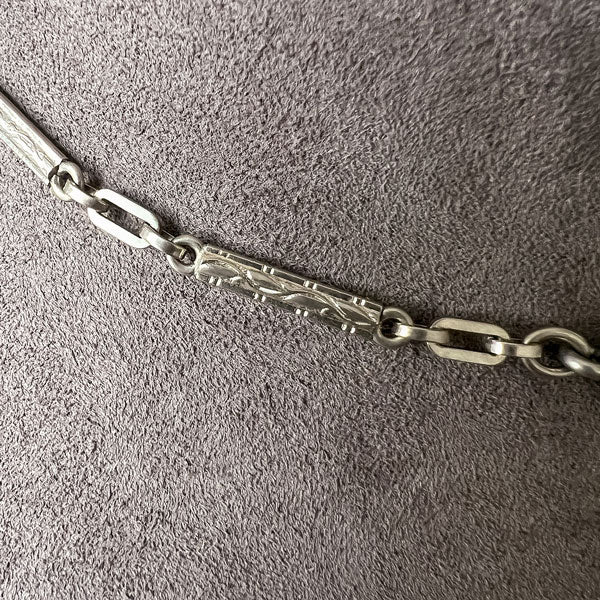 Art Deco Watch Chain sold by Doyle and Doyle an antique and vintage jewelry boutique