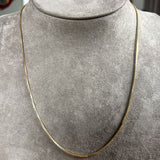 Vintage Box Chain sold by Doyle and Doyle an antique and vintage jewelry boutique