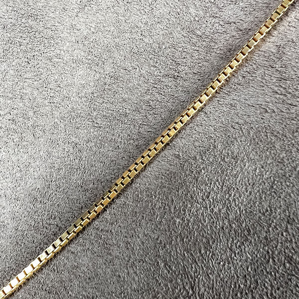 Vintage Box Chain sold by Doyle and Doyle an antique and vintage jewelry boutique