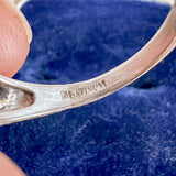 Vintage Filigree Engagement Ring, RBC 0.65ct sold by Doyle and Doyle an antique and vintage jewelry boutique