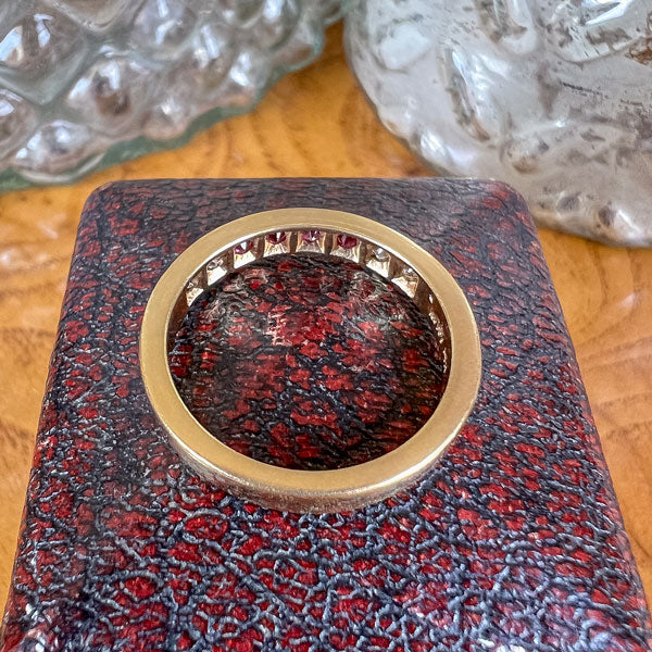 Band Ring sold by Doyle and Doyle an antique and vintage jewelry boutique