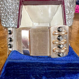 Victorian Diamond Jarretiere Fringe Bracelet sold by Doyle and Doyle an antique and vintage jewelry boutique