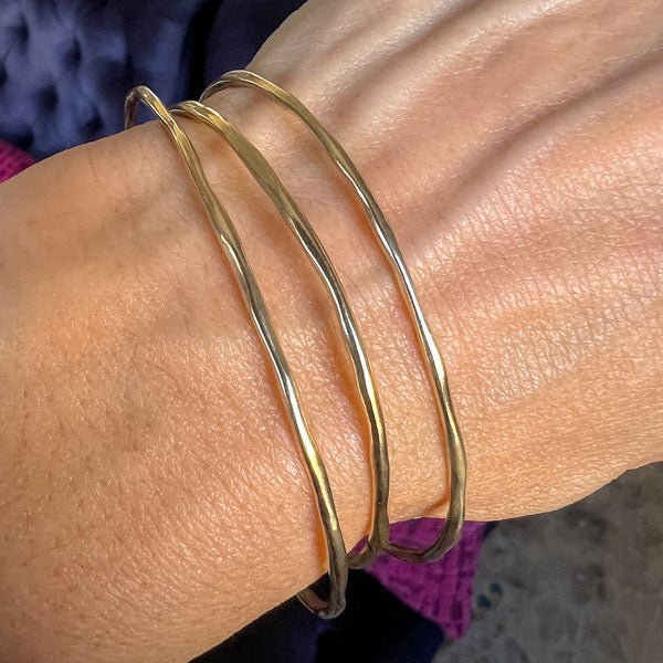 Vintage Ippolita Bangle Bracelets sold by Doyle and Doyle an antique and vintage jewelry boutique