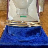 Vintage Ippolita Stardust Bangle Bracelet Stack sold by Doyle and Doyle an antique and vintage jewelry boutique