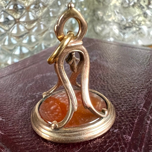 Georgian Carnelian Shakespeare Intaglio Fob