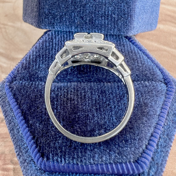 Vintage Diamond Engagement Ring, 0.35 ct. sold by Doyle and Doyle an antique and vintage jewelry boutique