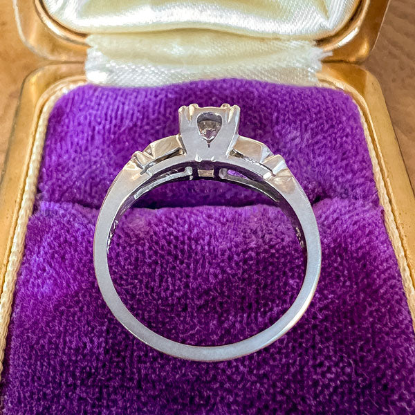 Vintage Diamond Engagement Ring, RBC 0.25ct. sold by Doyle and Doyle an antique and vintage jewelry boutique