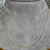 Vintage Fancy Link Chain Necklace sold by Doyle and Doyle an antique and vintage jewelry boutique