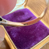 Art Deco Diamond Ring, Old Euro 0.25ct. sold by Doyle and Doyle an antique and vintage jewelry boutique