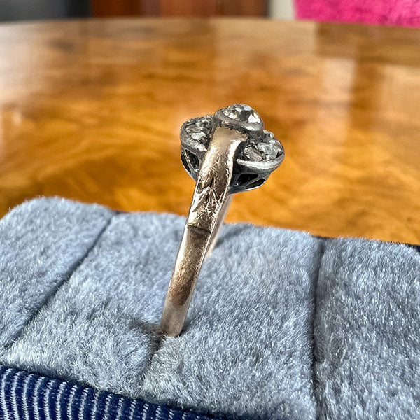 Art Deco Diamond Ring, Old Euro 0.15ct. sold by Doyle and Doyle an antique and vintage jewelry boutique