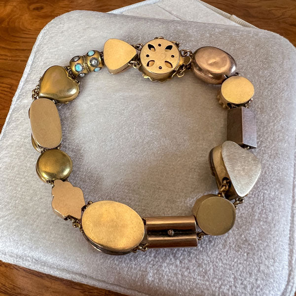 Antique Slide Bracelet sold by Doyle and Doyle an antique and vintage jewelry boutique