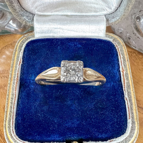 Vintage Diamond Engagement Ring