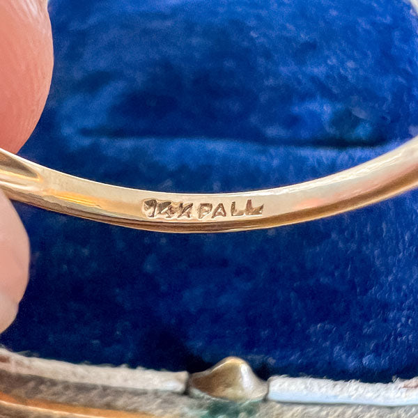 Vintage Diamond Engagement Ring, 0.13ct. sold by Doyle and Doyle an antique and vintage jewelry boutique