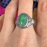 Vintage Jade Dragon Ring sold by Doyle and Doyle an antique and vintage jewelry boutique