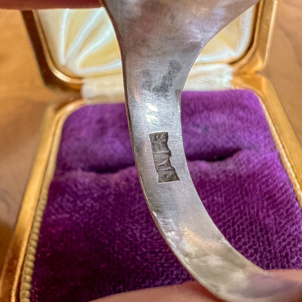 Vintage Jade Dragon Ring sold by Doyle and Doyle an antique and vintage jewelry boutique