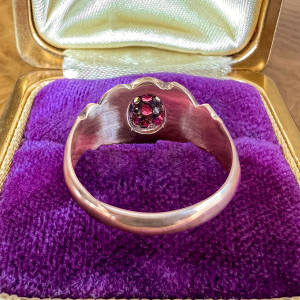 Antique Ruby & Diamond Turtle Ring sold by Doyle and Doyle an antique and vintage jewelry boutique
