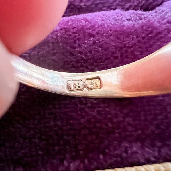 Antique Ruby & Diamond Turtle Ring sold by Doyle and Doyle an antique and vintage jewelry boutique