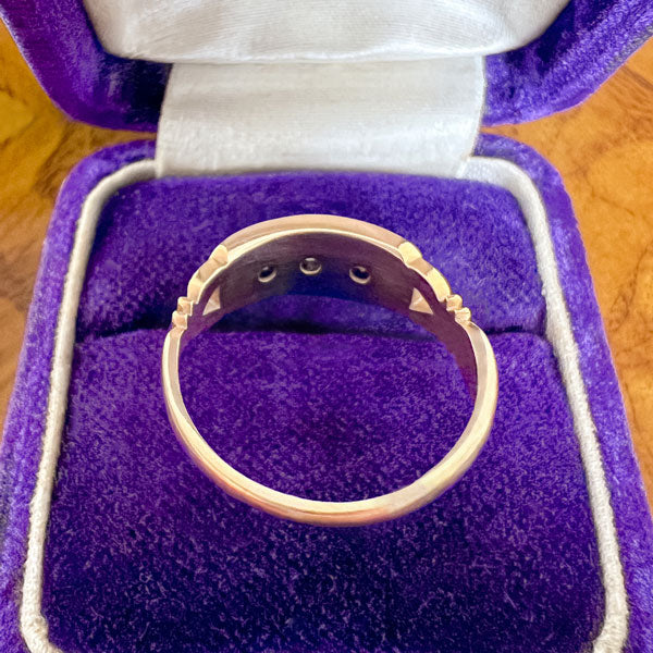 Antique Victorian Diamond & Ruby Ring sold by Doyle and Doyle an antique and vintage jewelry boutique