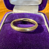 Vintage Patterned Wedding Band Ring, Circa 1920 sold by Doyle and Doyle an antique and vintage jewelry boutique