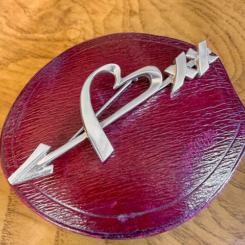 Vintage Paloma Picasso Tiffany & Co Pin sold by Doyle and Doyle an antique and vintage jewelry boutique